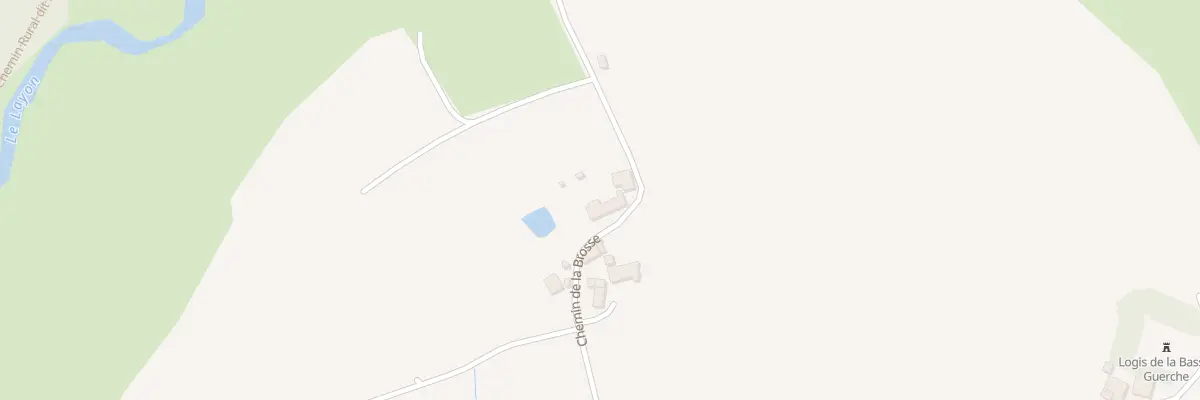 Plan du 343 Che de la Brosse à Chaudefonds-sur-Layon
