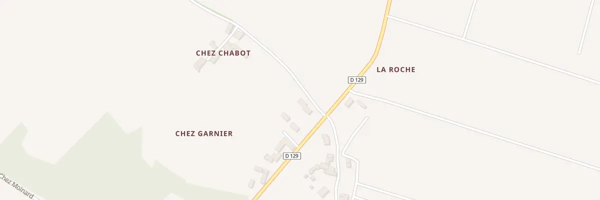 Plan du 14 Rue de Chez Chabot à Rioux