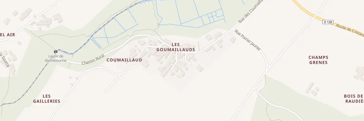 Plan du 17D Rue des Coumaillauds à Port-d’Envaux