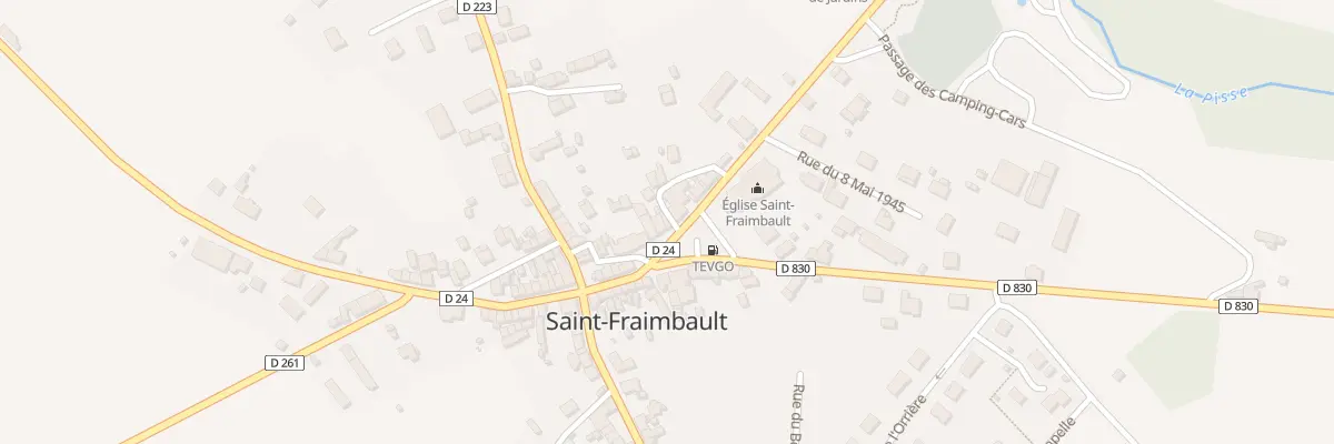 Plan du 66 Pl de l’Église à Saint-Fraimbault