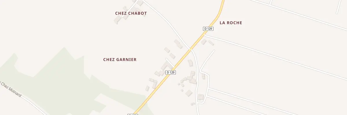 Plan du 29 Rue de Chez Garnier à Rioux