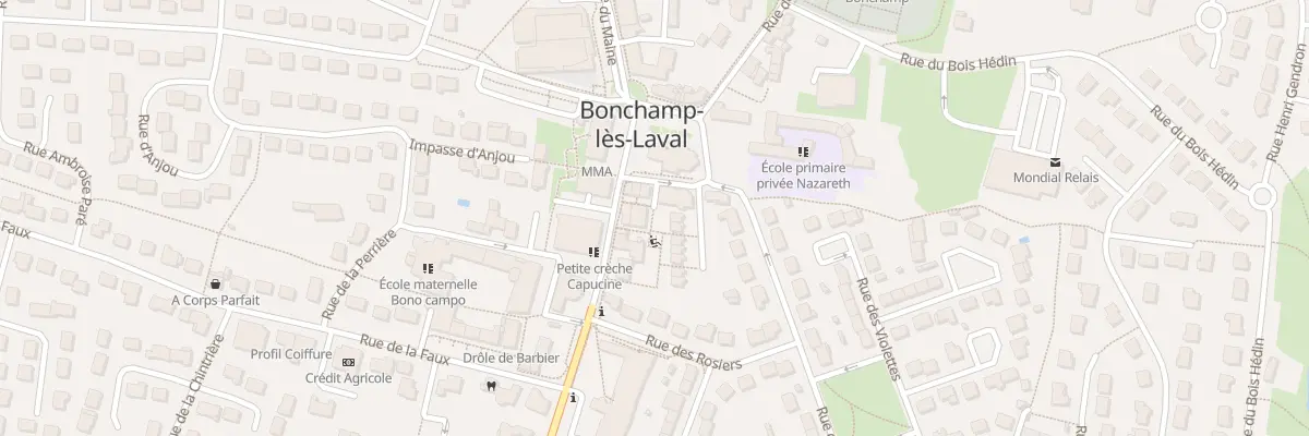 Plan du 38 Rue du Maine à Laval