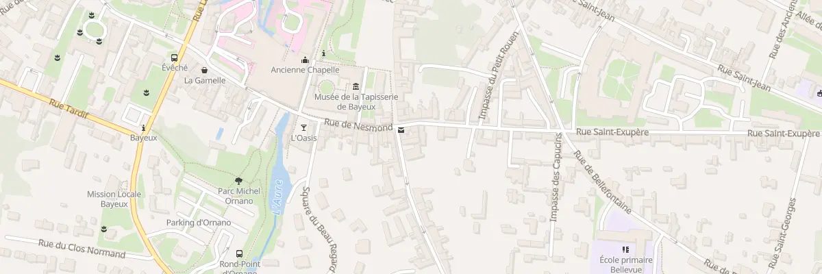 Plan du 5 Rue de Crémel à Bayeux