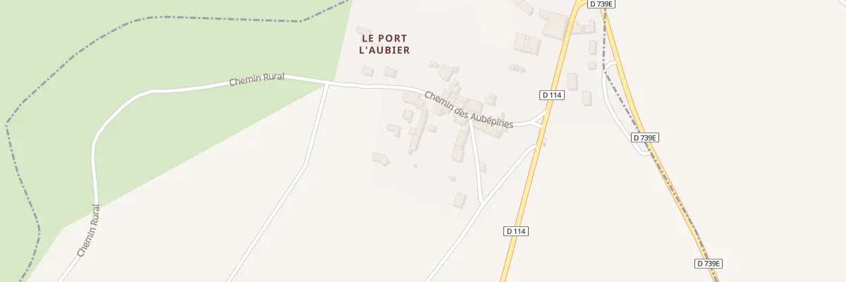 Plan du 22 Che des Aubépines à Archingeay