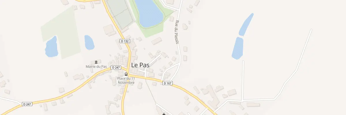 Plan du 2 Rue du Plessis au Pas