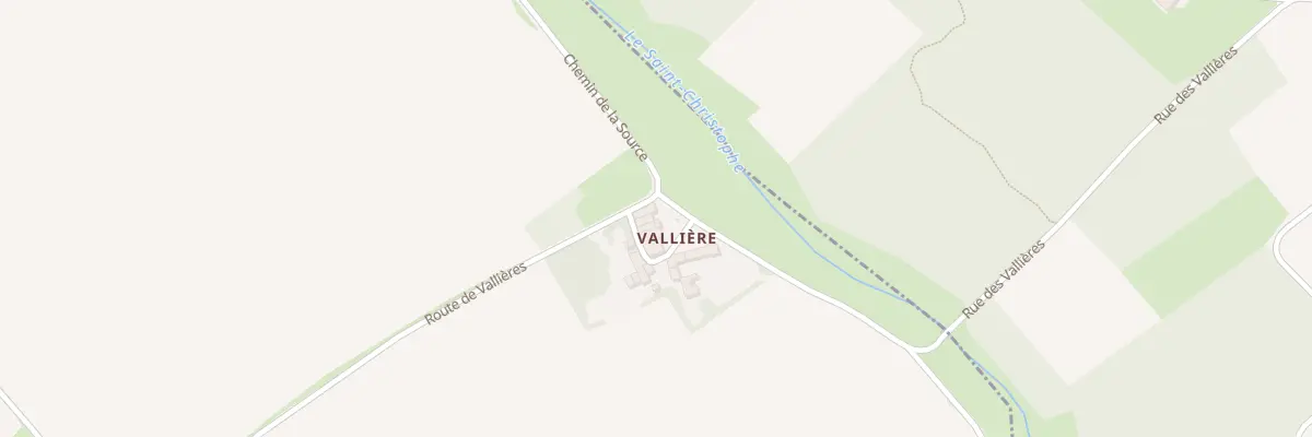 Plan du 8 Rte de Vallieres à Rétaud
