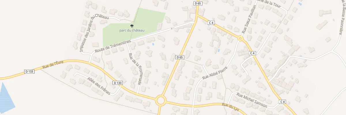 Plan du 8 Rte de Vezins (Tourlandry) à Chemillé-en-Anjou