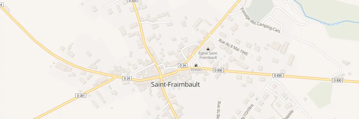 Plan du 18 Pl de l’Église à Saint-Fraimbault