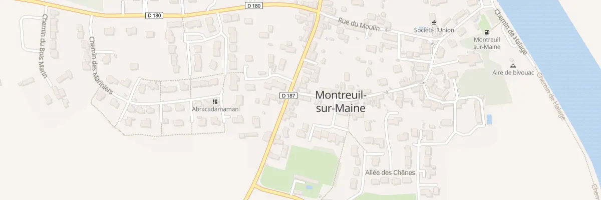 Plan du 29 Rue du Val de Maine à Montreuil-sur-Maine