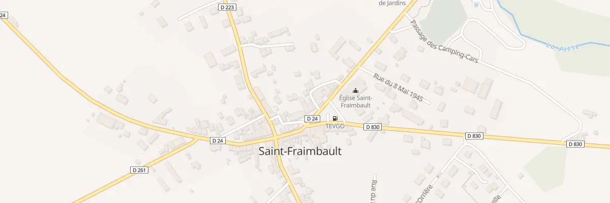 Plan du 16 Pl de l’Église à Saint-Fraimbault