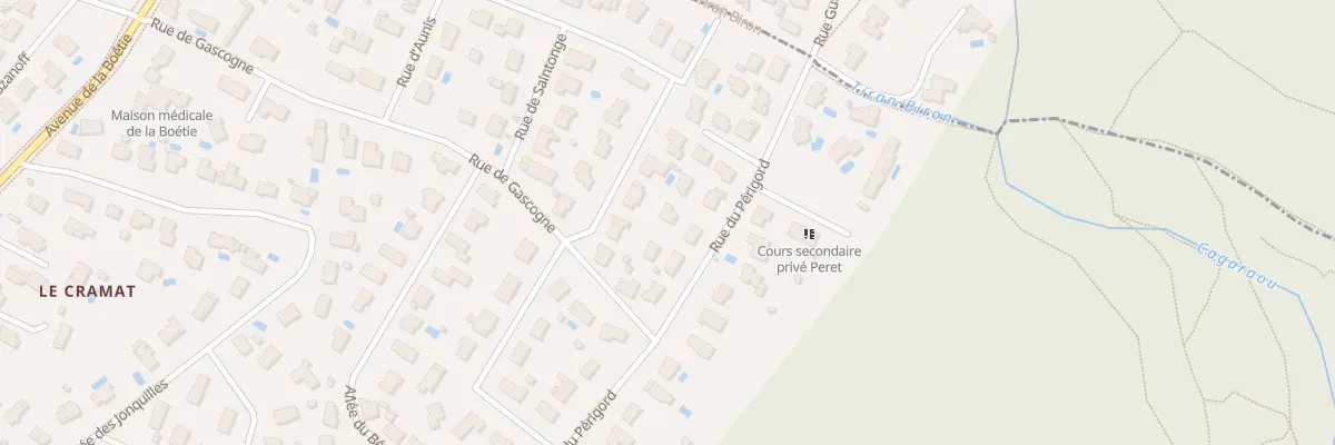 Plan du 34 Rue du Périgord à Saint-Médard-en-Jalles