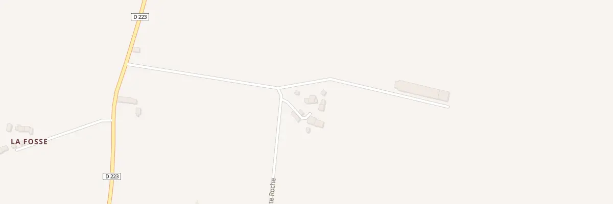 Plan du 370 La Roche à Saint-Fraimbault