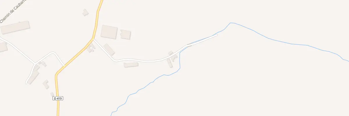 Plan du 2 Che de Minvielle à Ogenne-Camptort