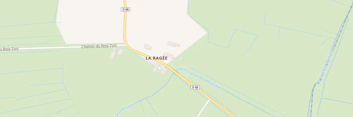 Plan du 7 La Ragée à Liez