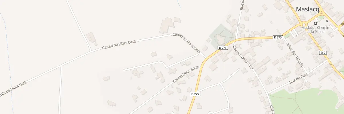 Plan du 4 Cami de Fauràs à Maslacq