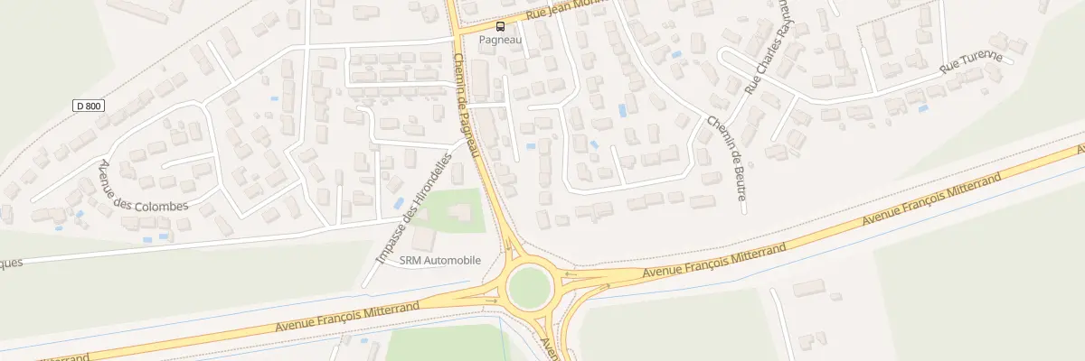 Plan du 15 Rue de la Clairière de Pagneau à Mérignac