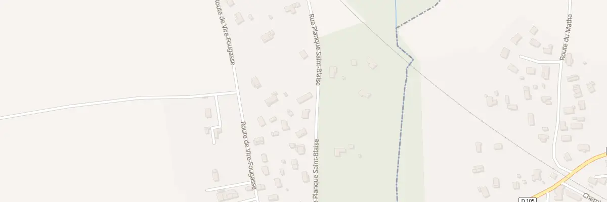 Plan du 351 Virefougasse à Soussans