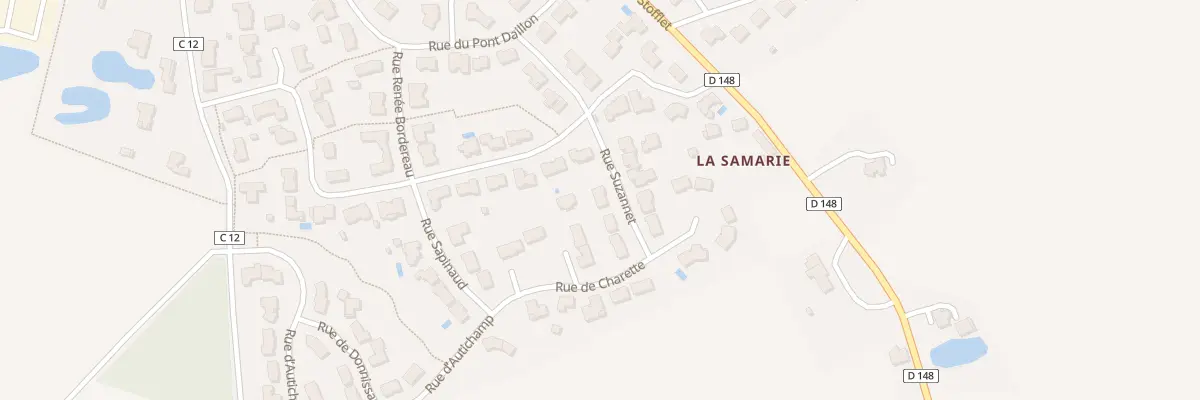 Plan du 1 Rue Suzannet à Yzernay