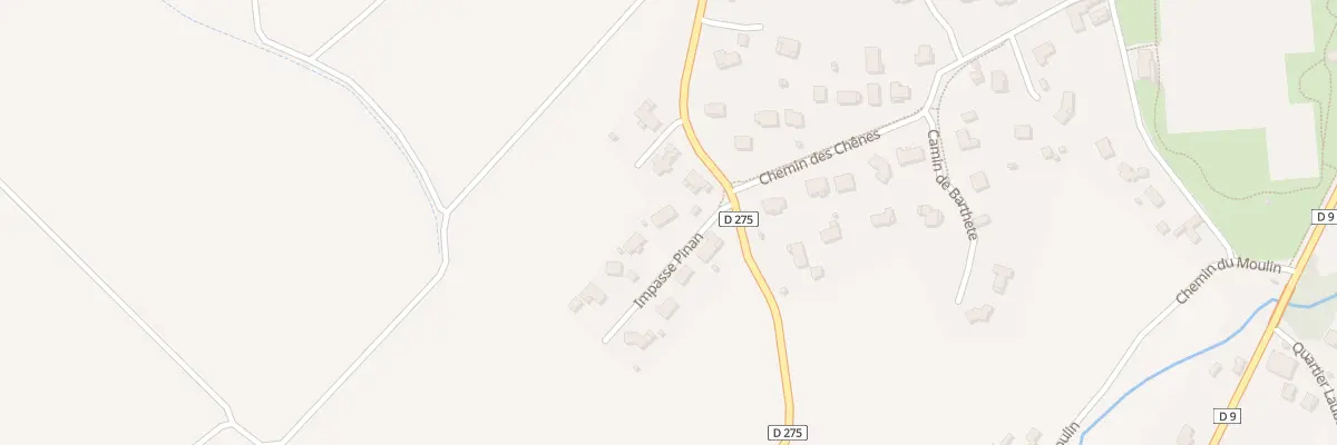 Plan du 4 Imp Pinan à Maslacq