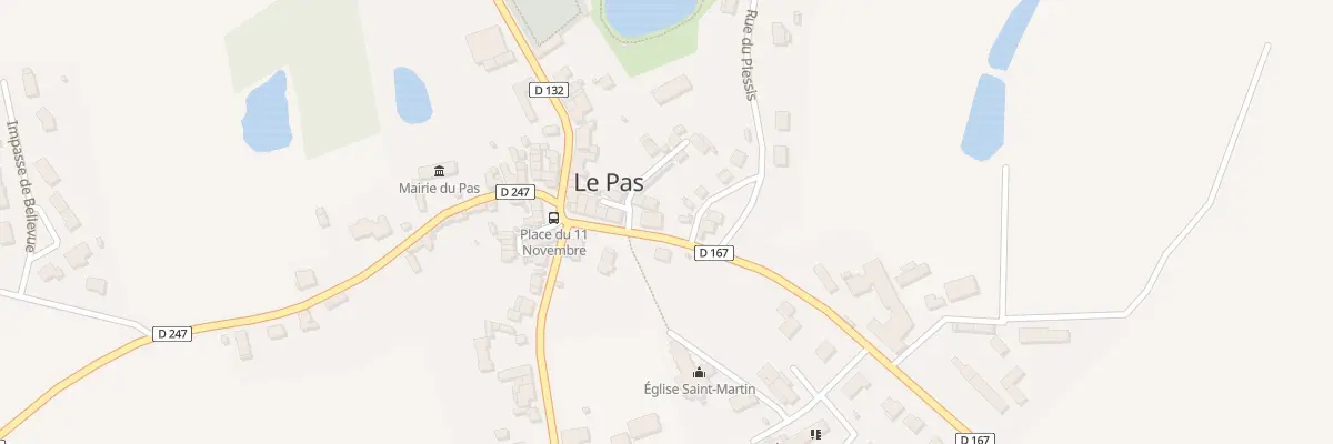 Plan du 2 Rue des Trois Vallees au Pas