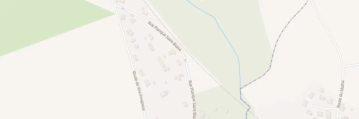 Plan du 1C Rue Planque Sainte Blaise à Soussans