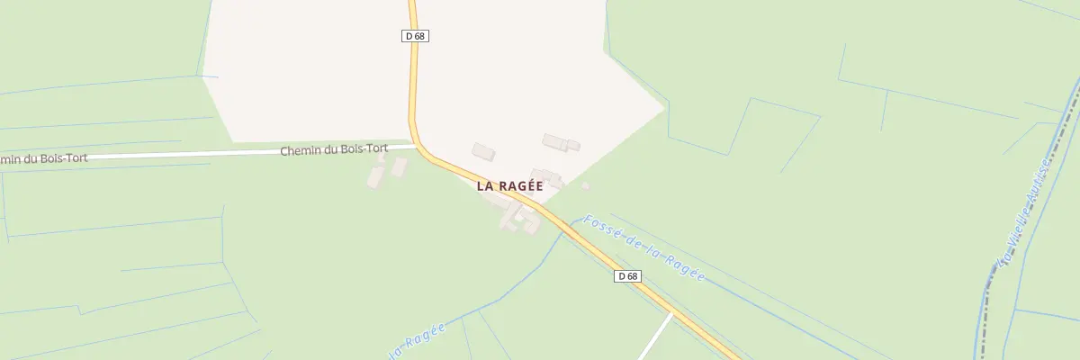 Plan du 5 La Ragée à Liez