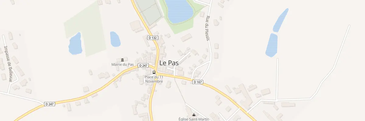 Plan du 1 Imp des Sentiers au Pas