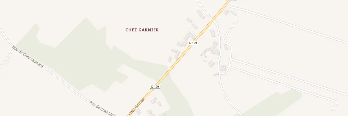 Plan du 21 Rue de Chez Garnier à Rioux