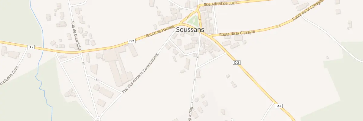 Plan du 4A Che de la Bienfaisance à Soussans