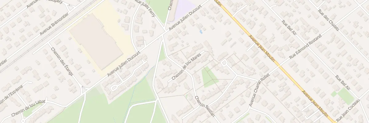 Plan du 5 Che Bastian à Cestas