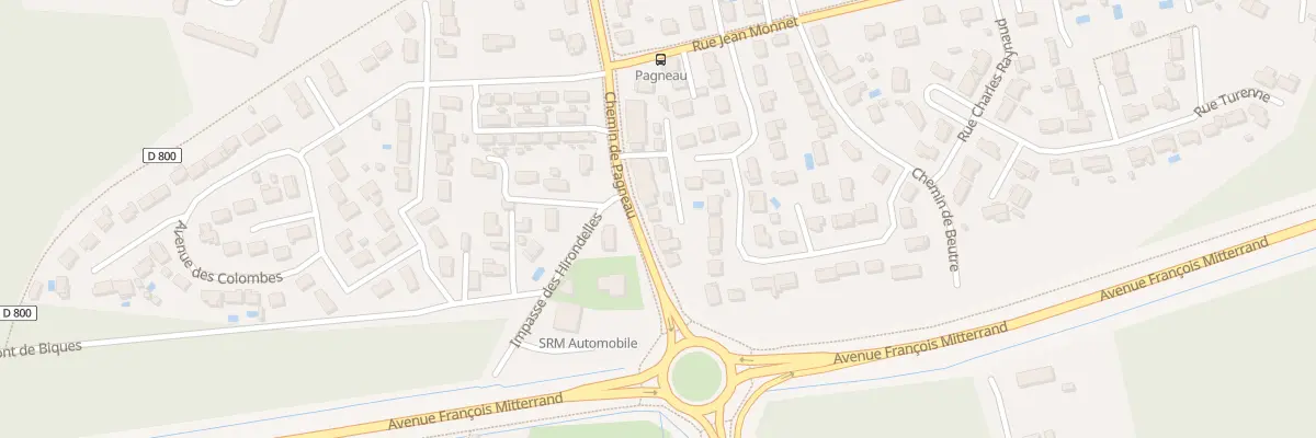 Plan du 32 Che de Pagneau à Mérignac