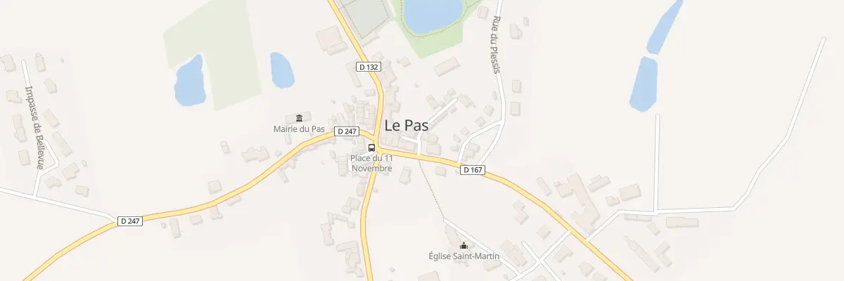 Plan du 3 Pl du 11 Novembre au Pas