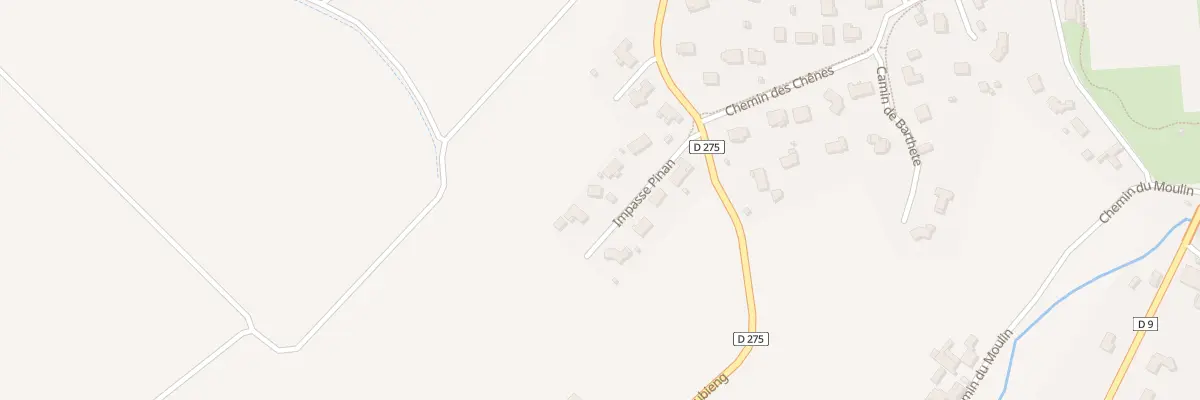 Plan du 8 Imp Pinan à Maslacq
