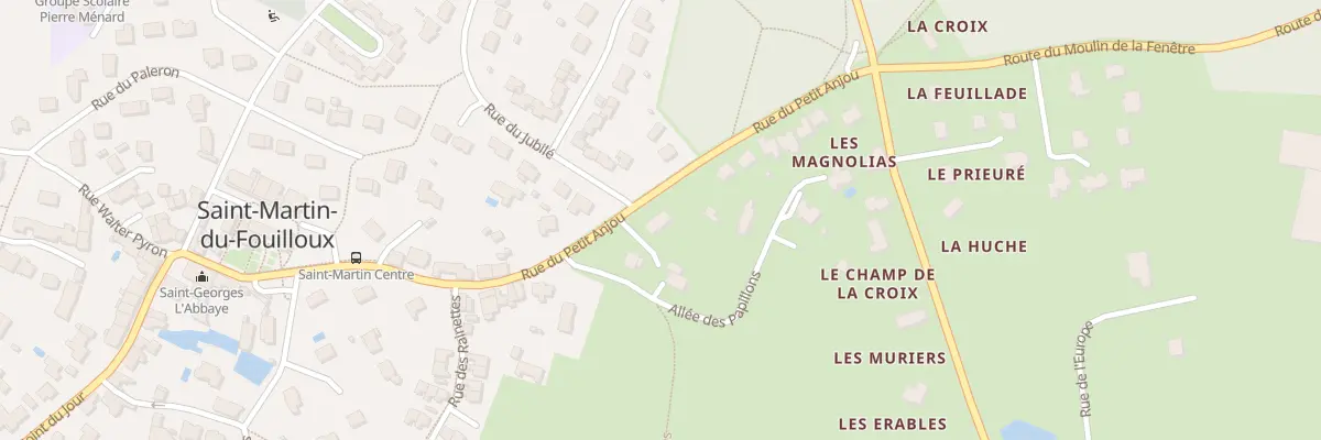Plan du 28 Rue du Petit Anjou à Saint-Martin-du-Fouilloux