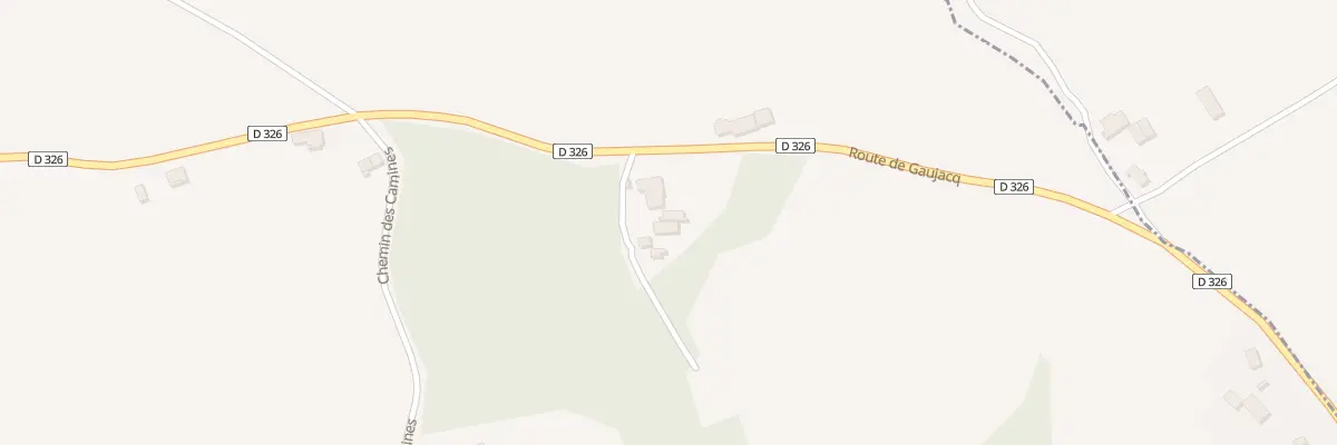 Plan du 921 Rte de Gaujacq à Brassempouy