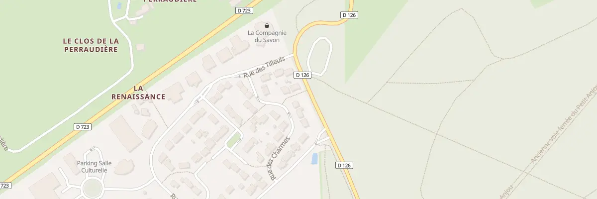 Plan du 14 Rue des Charmes à Saint-Martin-du-Fouilloux