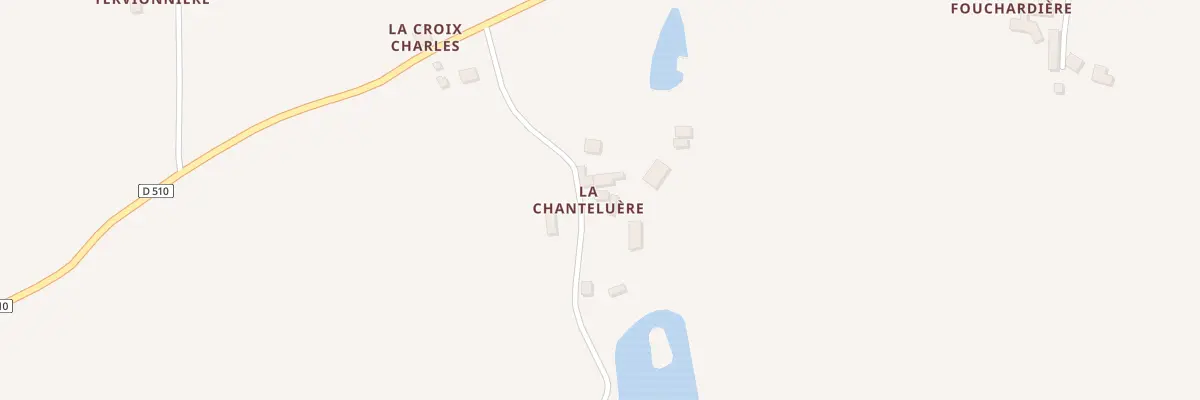 Plan du 3 La Chanteluere à Contest
