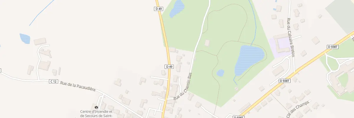 Plan du 8 Rue de l’épine à Saint-Pierre-du-Chemin