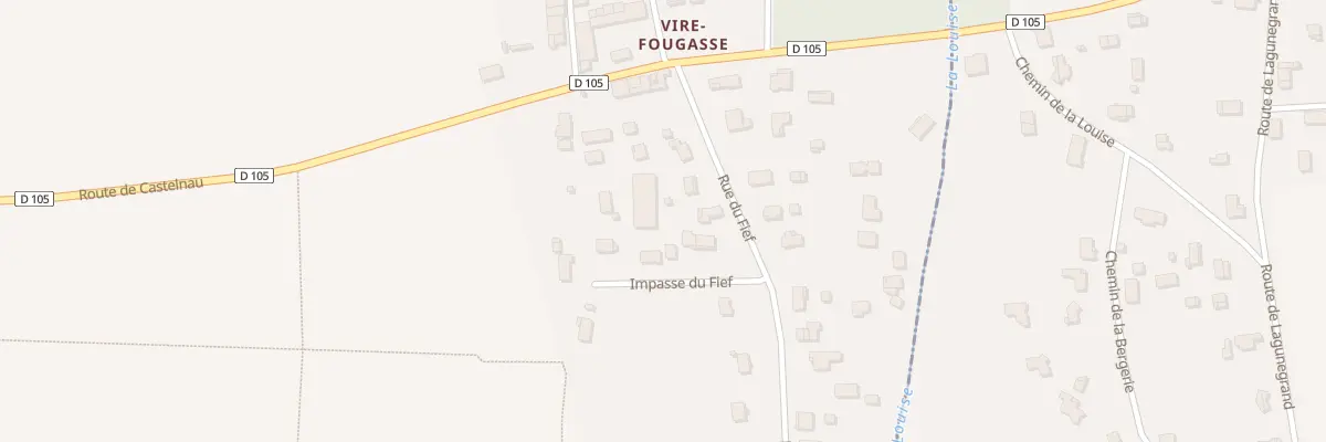 Plan du 3 Imp du Fief à Soussans