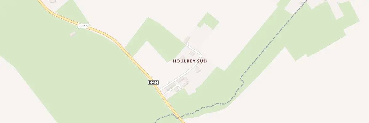 Plan du 1 Che du Houlbey Sud à Amayé-sur-Seulles