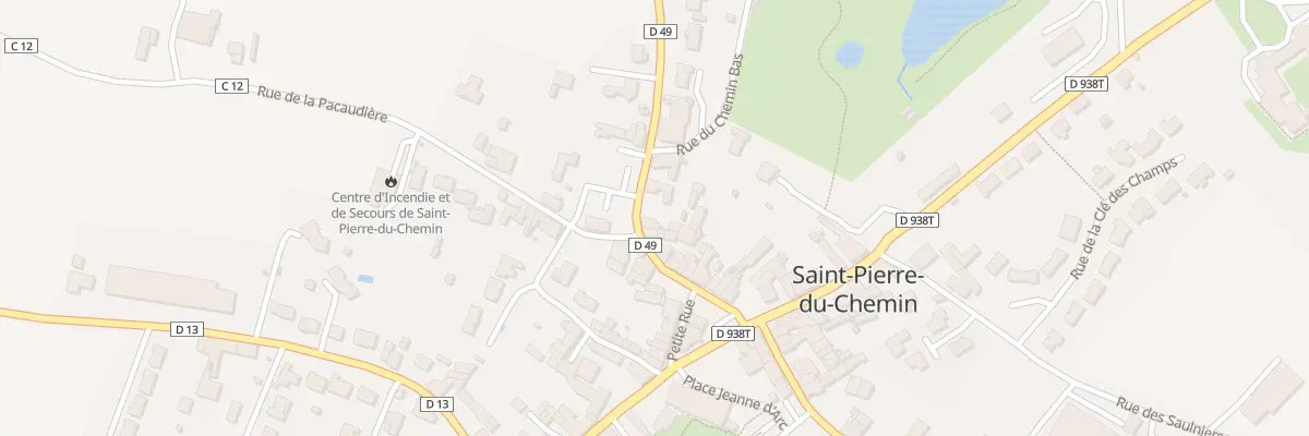 Plan du 28 Rue des trois piliers à Saint-Pierre-du-Chemin