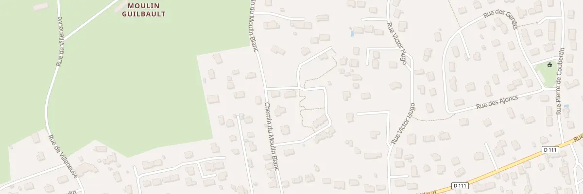 Plan du 9 Rue Odette Balesi à La Possonnière