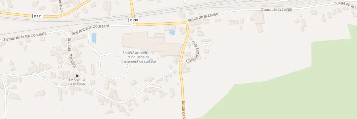 Plan du 5 Rue de la Levée à La Possonnière