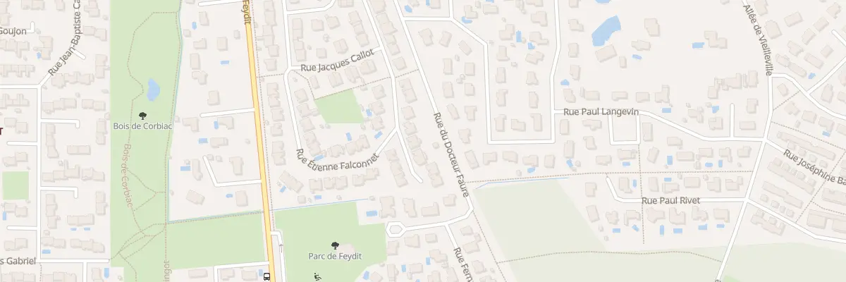 Plan du 23 Rue Alexandre Falguière à Saint-Médard-en-Jalles