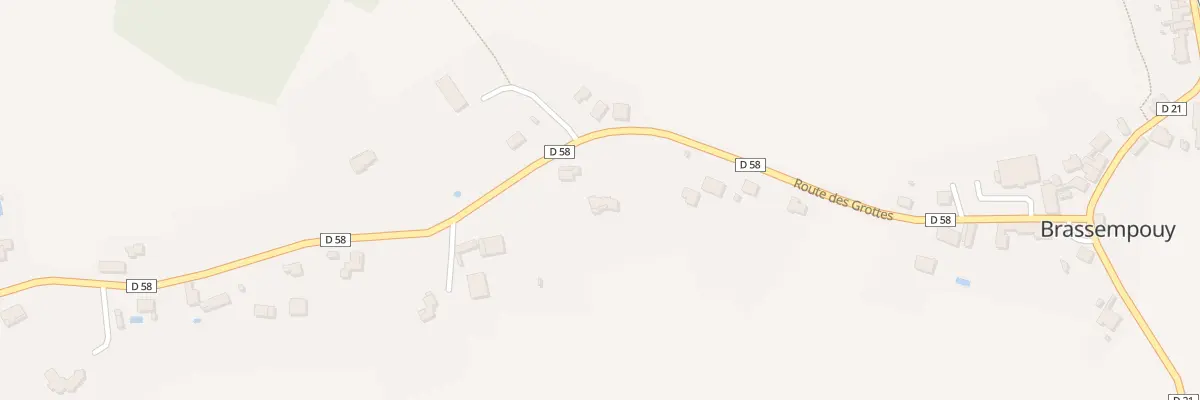 Plan du 399 Rte des Grottes à Brassempouy