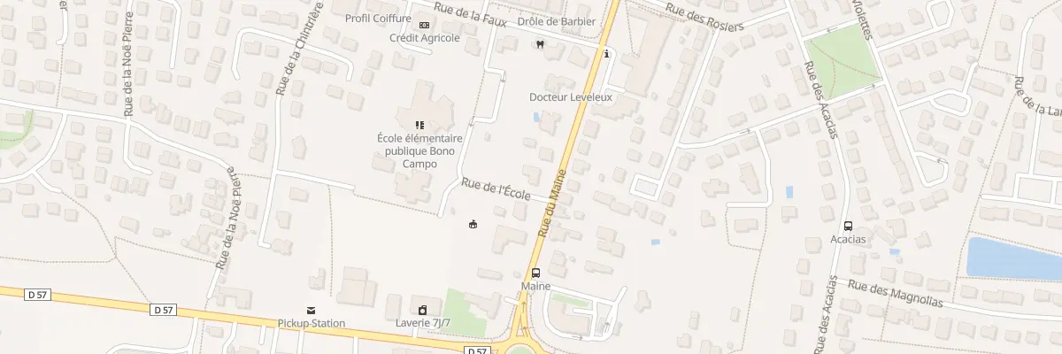 Plan du 9 Rue du Maine à Laval