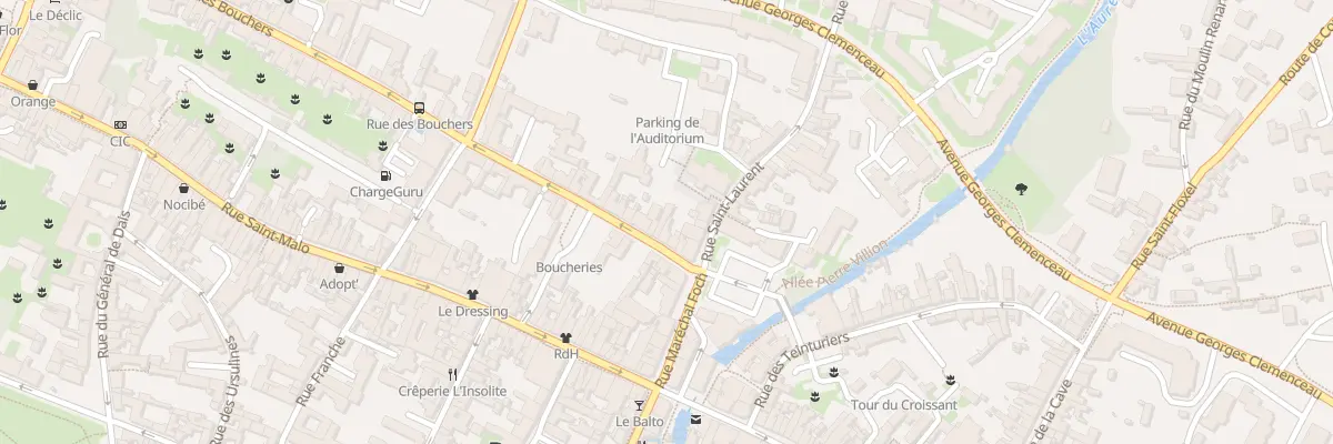 Plan du 8 Rue des Bouchers à Bayeux