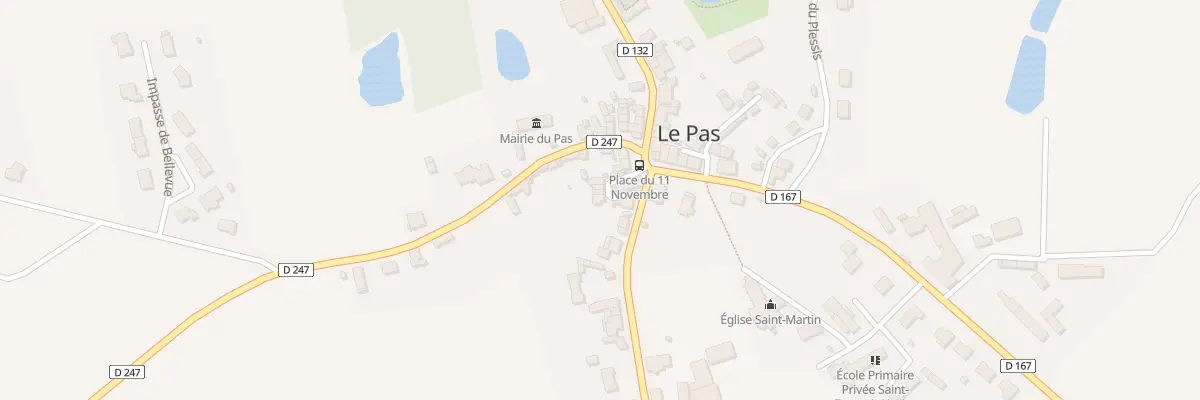 Plan du 1 Rue des Jardins au Pas