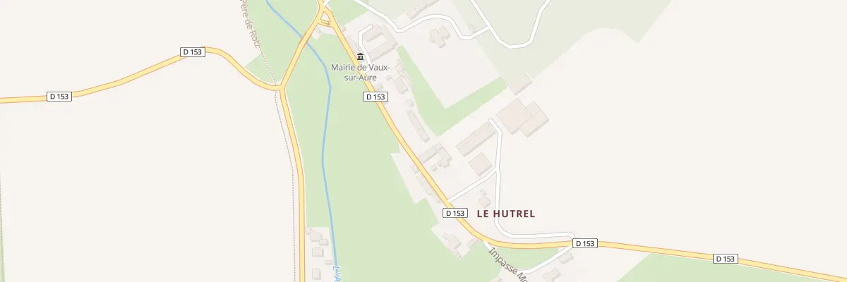 Plan du 5 Le Hameau de Hutrel à Vaux-sur-Aure
