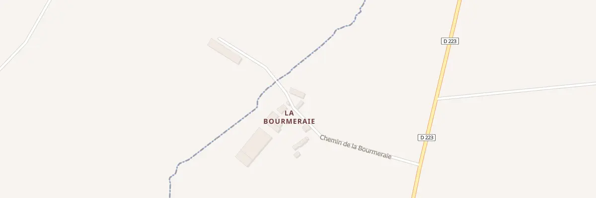Plan du 444 La Bourmeraie à Saint-Fraimbault